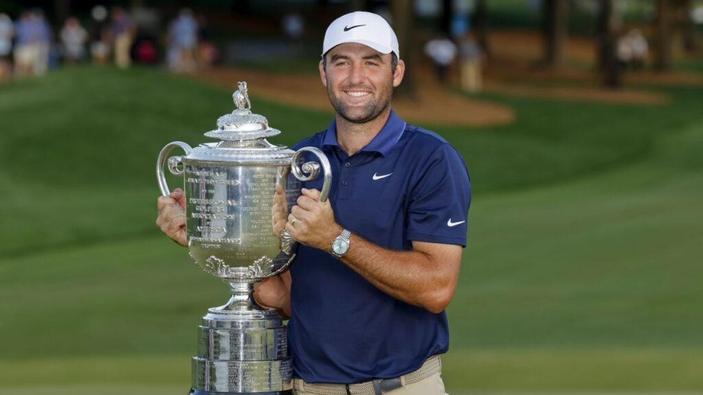 The PGA Championship was a reminder that Scottie Scheffler is still on top of the golf world